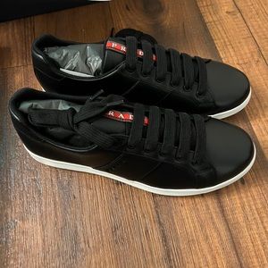 Prada Black Sneakers “Red Lined” Series US 8 Men / 41 Europe Men / 6 Prada Men